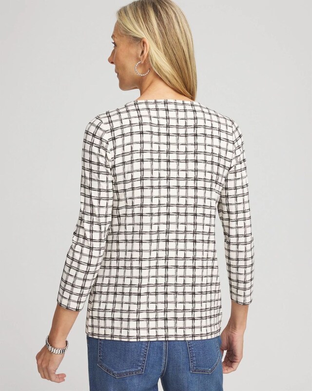 Touch of Cool Square Neck Tee - image 3